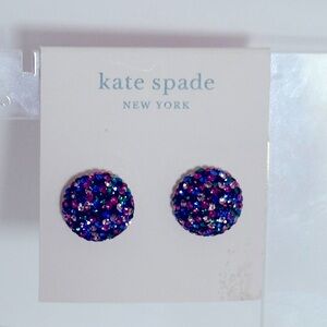 Kate Spade Brillant Statements Multi Color Dome Earrings